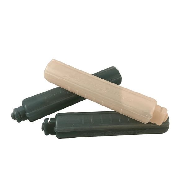 Eddie Bauer 3 Pc Ice core water bottle Reusable ice inserts gray opaque white - Picture 1 of 8